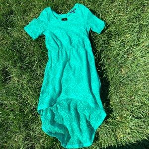 Teal Girls Size 8 Dress